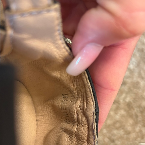 FA Black Chunky Heel T-Strap Shoes Black Mary Jane heels closed block toe SZ 6.5 - Picture 7 of 9